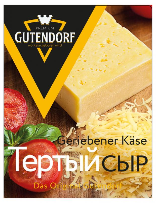 

Сыр тертый Gutendorf Geriebener Käse 45%, 180 г