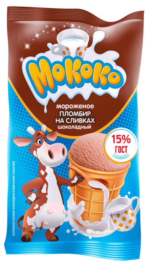 

Мороженое пломбир «МоКоКо» шоколадный на сливках 15%, 80 г