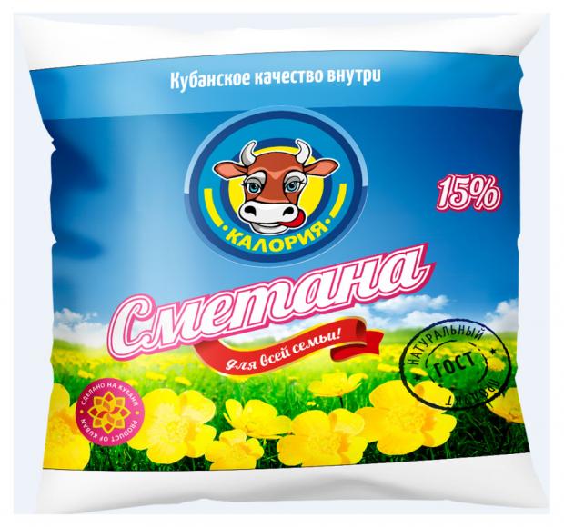 

Сметана «Калория» 15%, 500 г