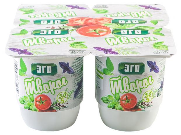 

Творог мягкий «ЭГО» 5%, 120 г