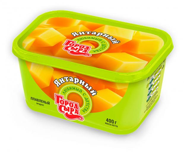 

Продукт плавленый «Город сыра» Янтарный 60%, 400 г