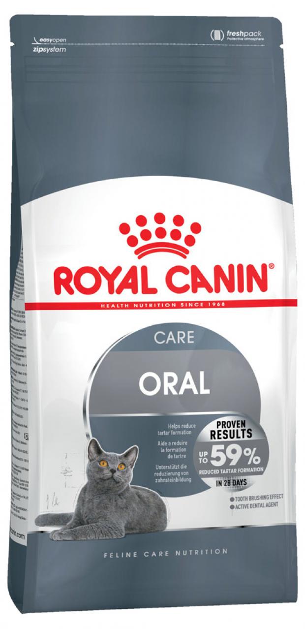 

Сухой корм для кошек Royal Canin Oral Care для профилактики образования зубного камня и налета, 1,5 кг