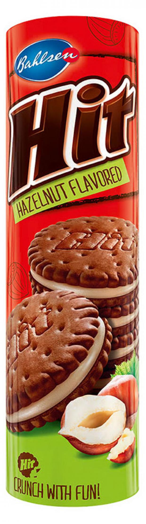 

Печенье Bahlsen Hit Hazelnut Flavored со вкусом лесного ореха, 220 г