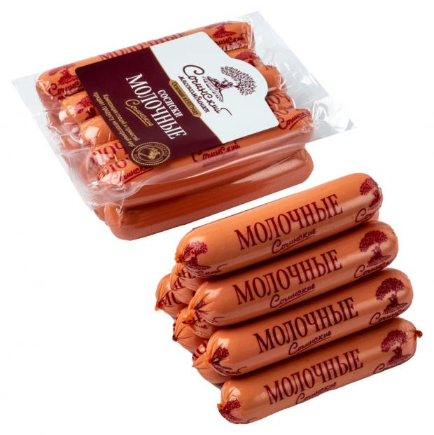 

Сосиски «Сочинский мясокомбинат» Молочные, 525 г