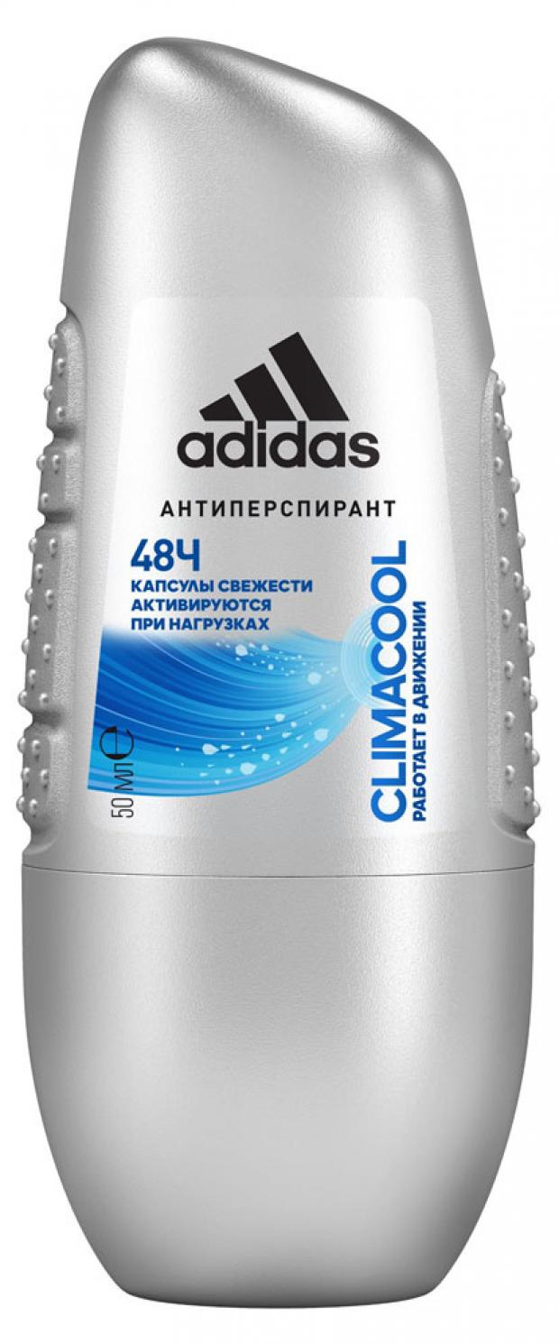 фото Дезодорант антиперспирант шариковый мужской adidas climacool 48 ч, 50 мл