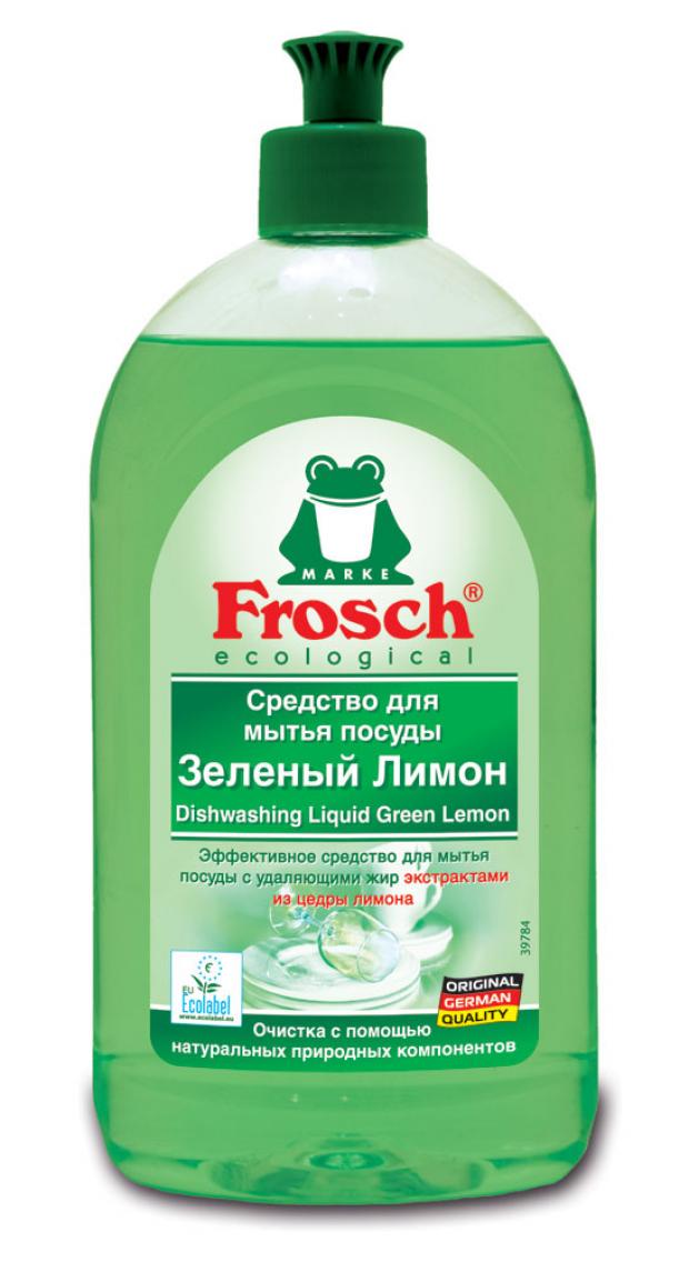 

Средство для мытья посуды Frosch Зеленый лимон, 500 мл