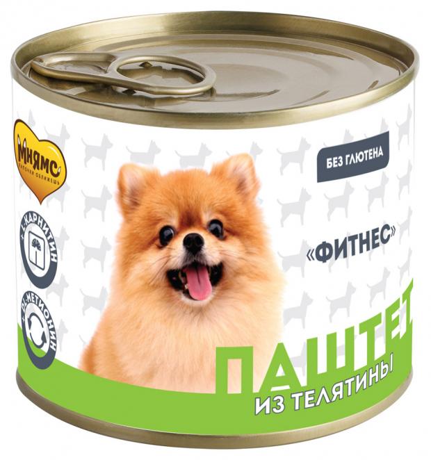 

Консервы для собак «Мнямс» паштет из телятины, 200 г