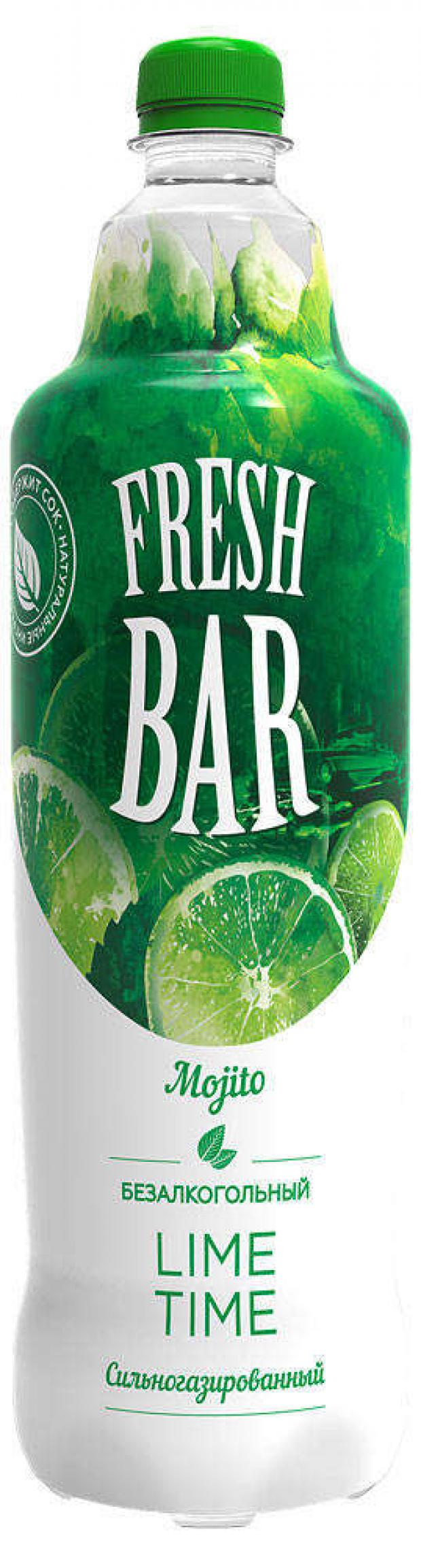 Напиток сильногазированный Fresh Bar Cocktail Mojito, 500 мл