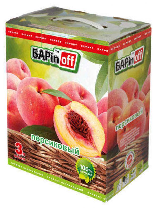 

Напиток персиковый Barinoff с мякотью, 3 л