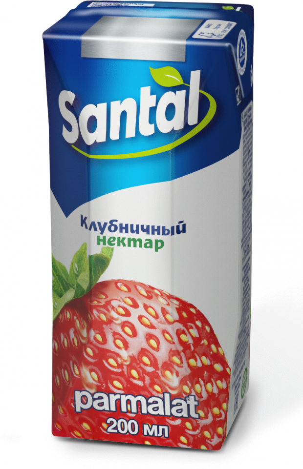 

Нектар клубничный Santal, 200 мл