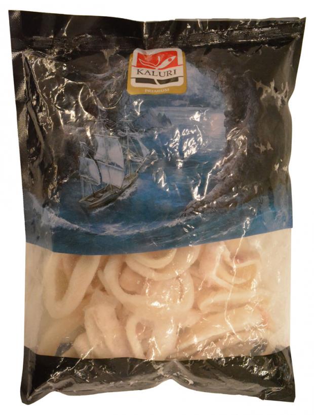

Кольца кальмара KALURI командорского очищенные, 500 г