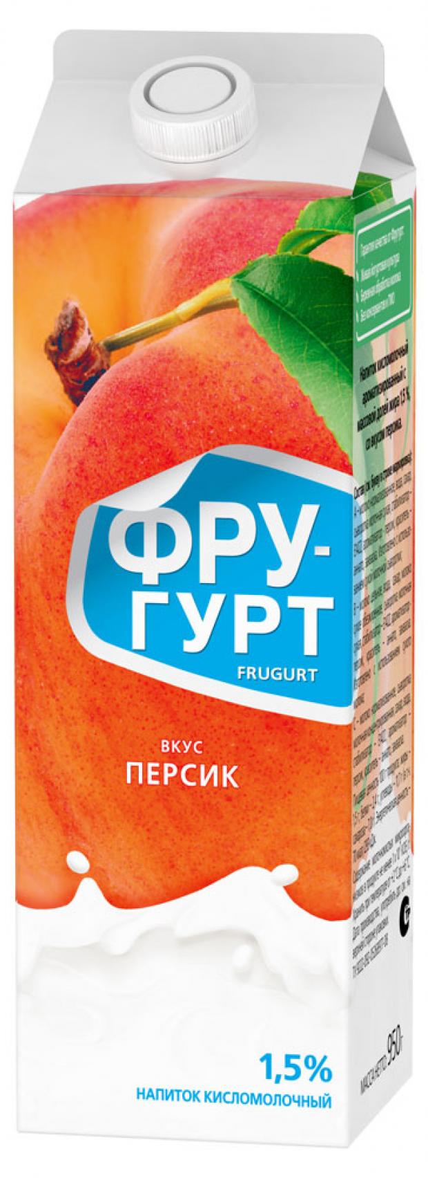 

Напиток кисломолочный «Фругурт» персик 1,5%, 950 мл