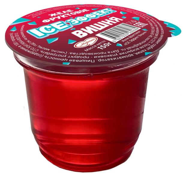 

Желе фруктовое ICE эффект Вишня, 125 г