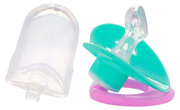 Пустышка Пома силиконовая с футляром с рождения 140₽