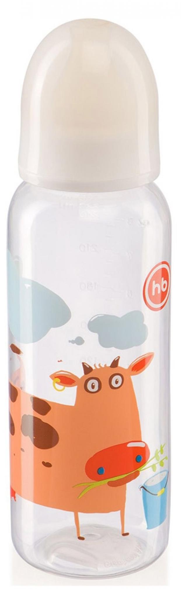 Бутылочка Happy Baby с латексной соской с рождения 250 мл 200₽