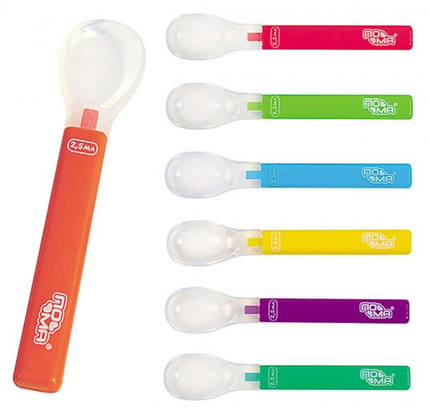 Ложка «Пома» с силиконовым наконечником с рождения