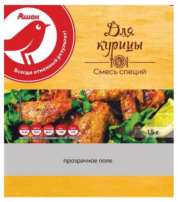 

Приправа для курицы АШАН, 15 г
