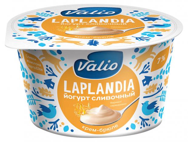 Йогурт Valio сливочный Laplandia со вкусом крем-брюле 7 180 г 72₽