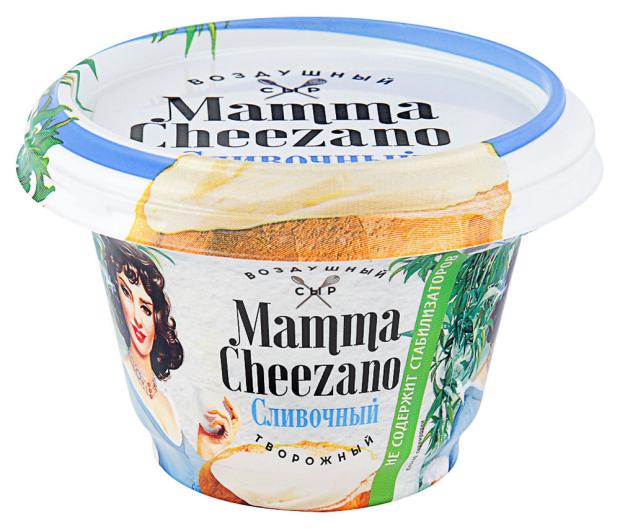 

Сыр творожный Маmma Cheezano воздушный сливочный 60%, 150 г