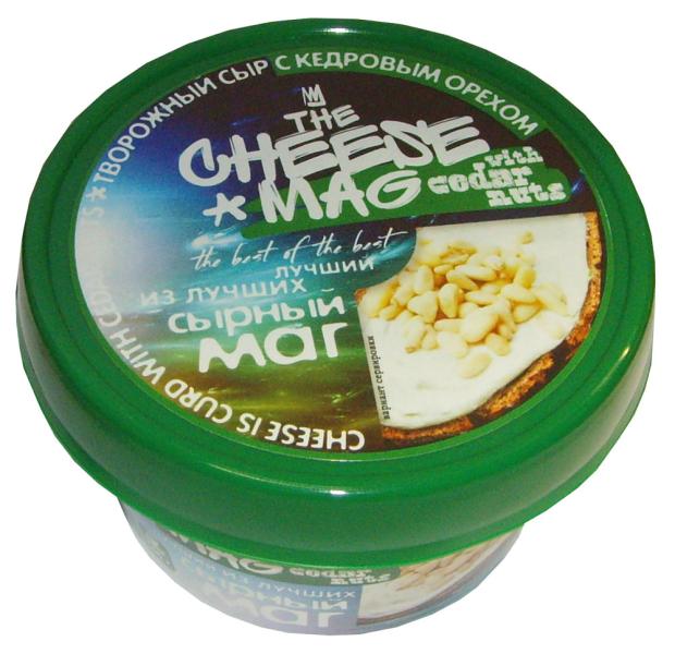 

Сыр творожный The Cheese Mag с кедровым орехом, 140 г