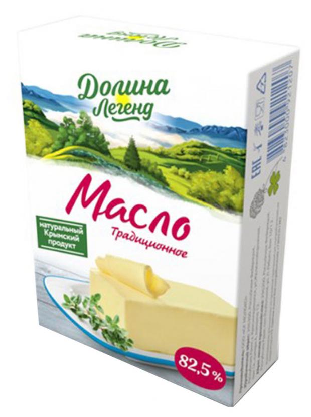 

Масло сладко-сливочное «Долина Легенд» Традиционное 82,5%, 180 г