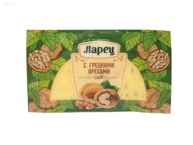 

Сыр полутвердый «Ларец» С грецкими орехами 50%, 255 г