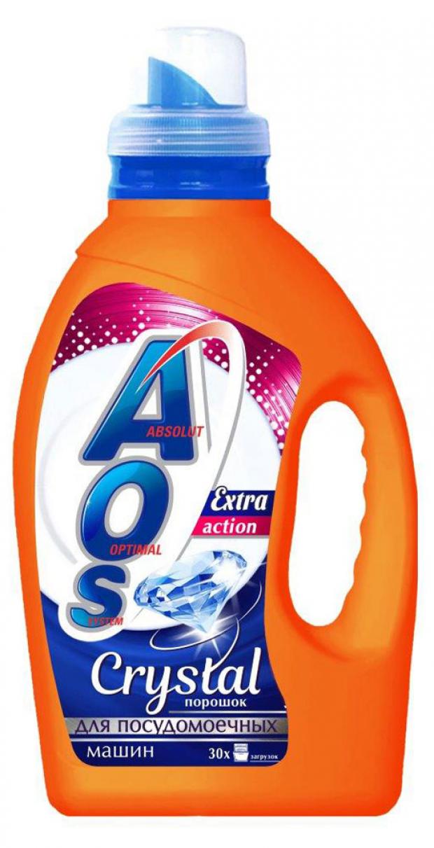 

Порошок для посудомоечных машин Aos Crystal, 1,5 кг