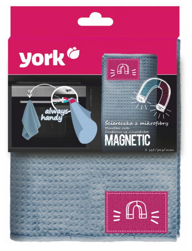 

Салфетка York из микрофибры с магнитом 40 x 50 см, 1 шт