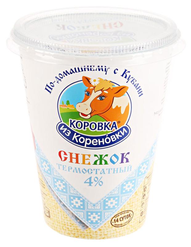

Снежок «Коровка из Кореновки» термостатный 4%, 350 г