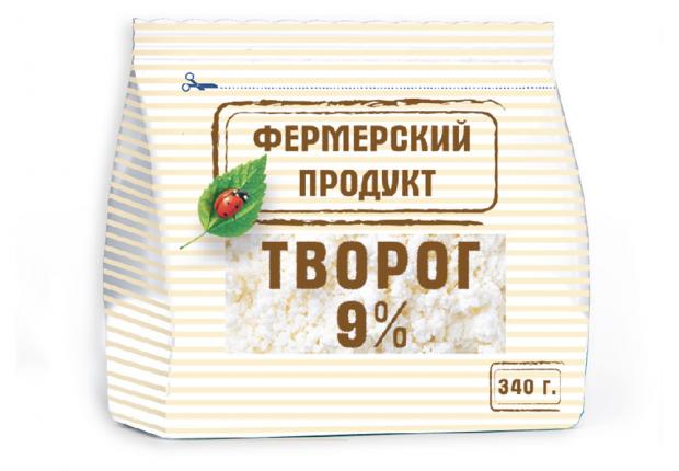 

Творог «Фермерский продукт» 9%, 340 г