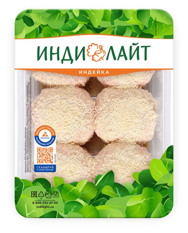 

Биточки из индейки «Индилайт», 450 г