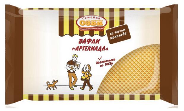 

Вафли «Семейка ОЗБИ» Артекиада со вкусом шоколада, 200 г