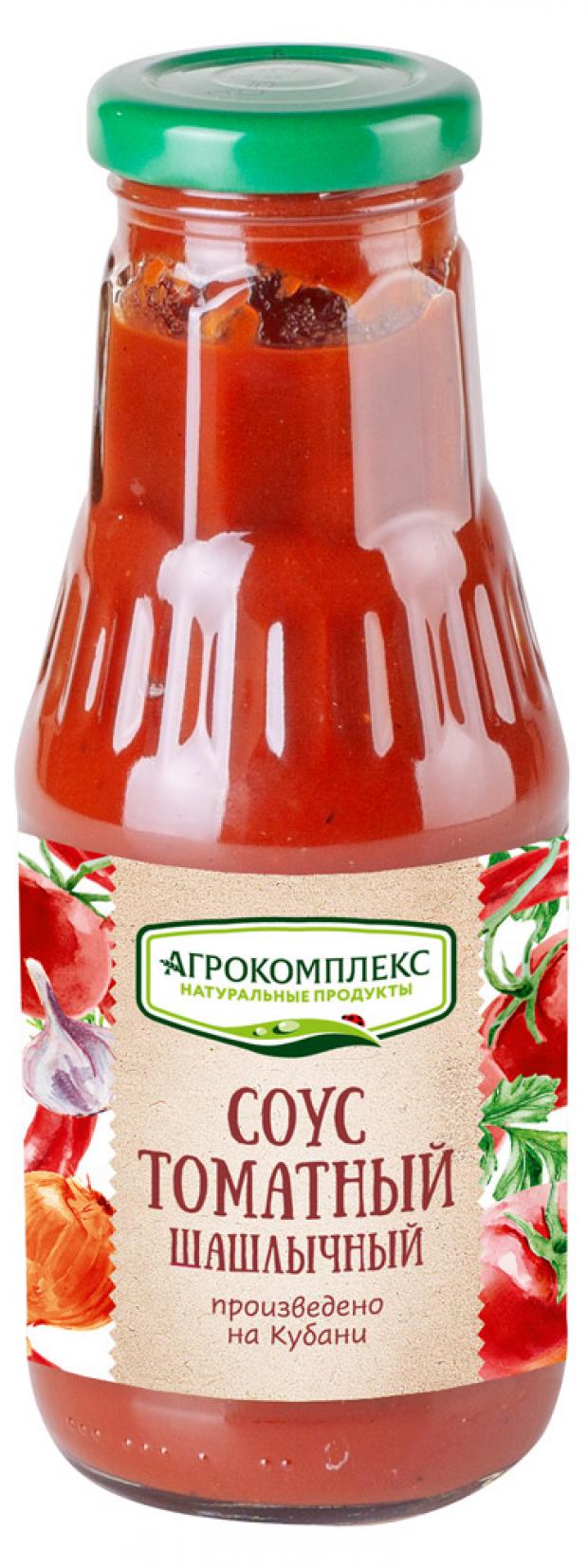 

Соус томатный «Агрокомплекс» шашлычный, 340 г