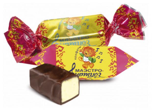 

Конфеты «Конфил» Маэстро-виртуоз молочные с вафельной крошкой, 500 г