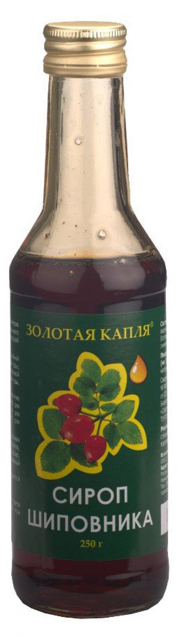 

Сироп шиповника «Золотая капля», 250 г