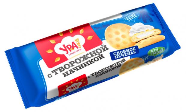 

Печенье сдобное «Уральские Кондитеры» с творожной начинкой, 300 г