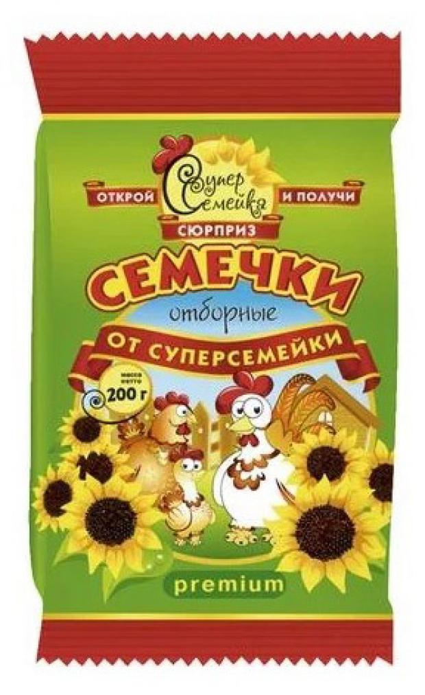 

Семечки подсолнечные «От Суперсемейки» отборные, 200 г