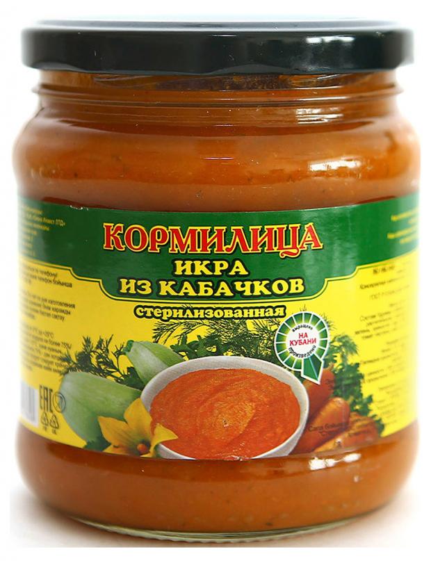 

Икра кабачковая «Кормилица», 480 г