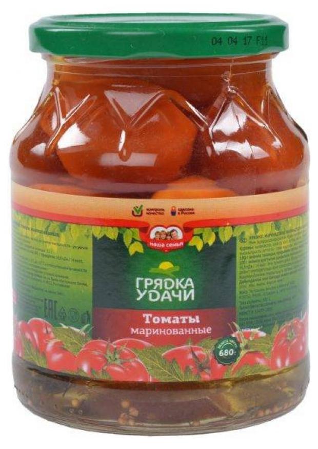 

Томаты «Грядка удачи» маринованные, 700 г
