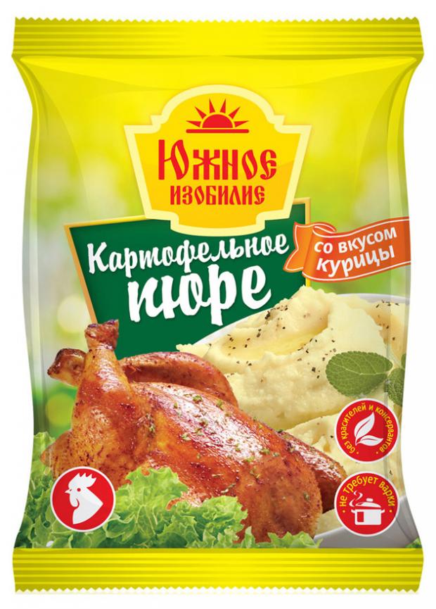 

Пюре картофельное «Южное Изобилие» с ароматом курицы, 370 г