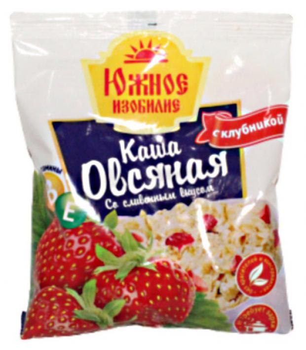 

Каша овсяная «Южное Изобилие» с клубникой, 37 г