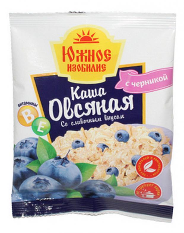 

Каша овсяная «Южное Изобилие» с черникой, 37 г
