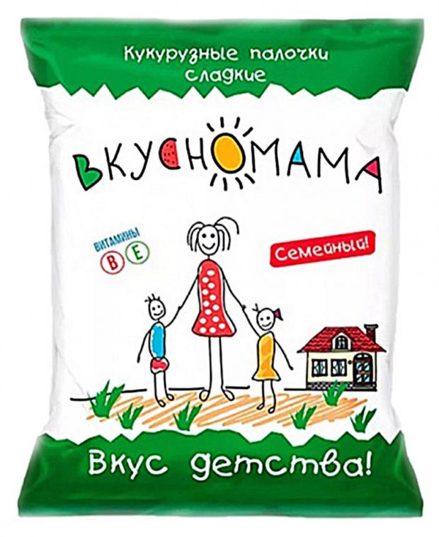 

Палочки кукурузные «Вкусномама» сладкие, 90 г