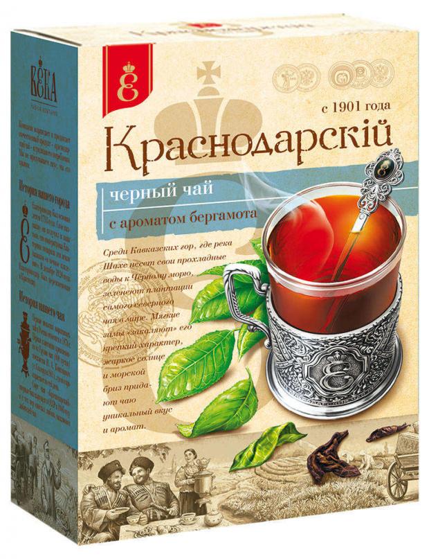 Чай черный ВЕКА с бергамотом листовой 100 г 141₽