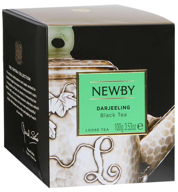 

Чай черный Newby Darjeeling листовой, 100 г