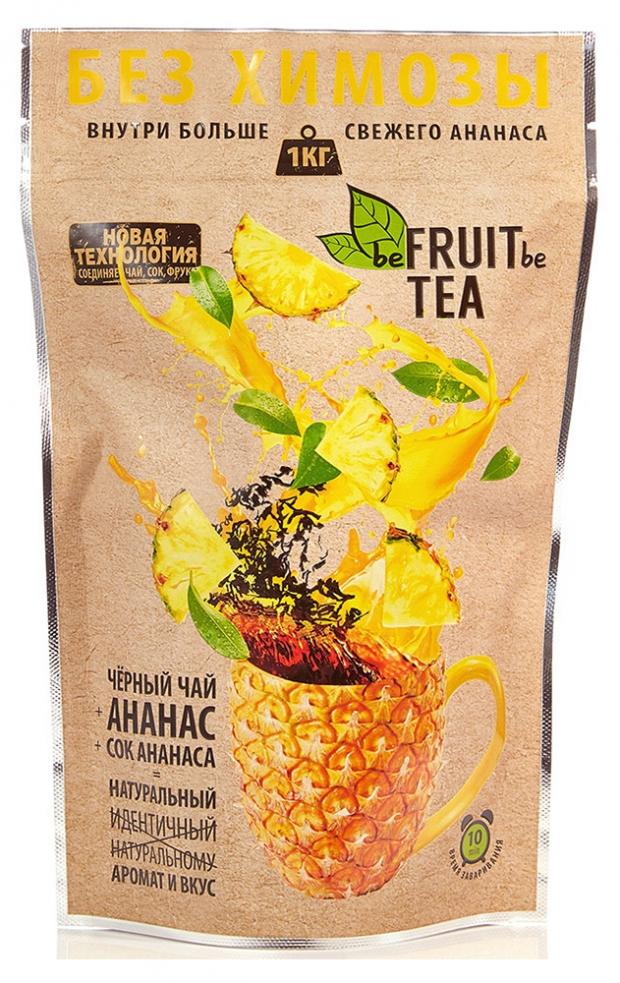 Чай черный beFRUITbe с ананасом листовой, 100 г