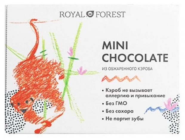 Мини-шоколад Royal Forest из обжаренного кэроба, 30 г