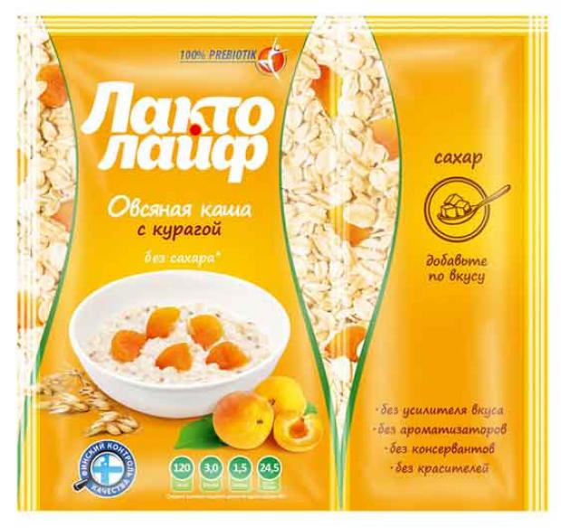 Каша овсяная «Лактолайф» с Курагой, 40 г