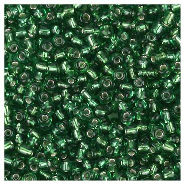 Бисер Colibry размер 10 зеленый 60 г 40₽