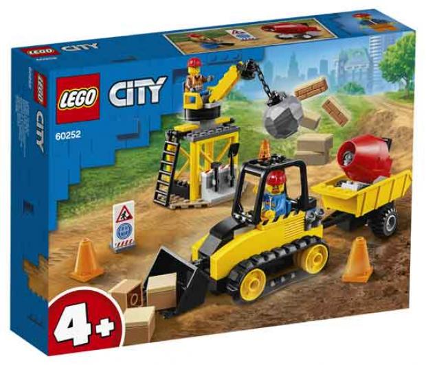 

Конструктор LEGO City 60252 Строительный бульдозер